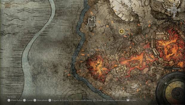 Elden Ring - Mote Gelmir, ubicación del Dragón de magma