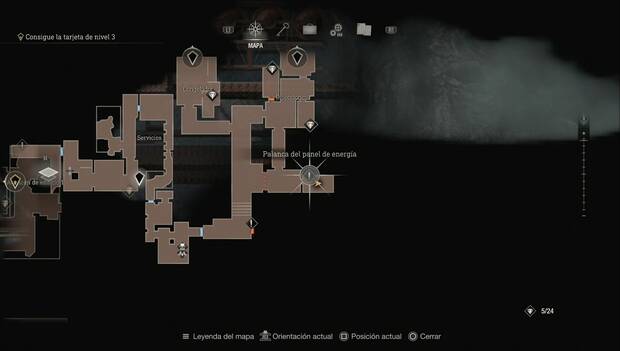 Resident Evil 4 Remake - Capítulo 13: punto donde restaurar la corriente