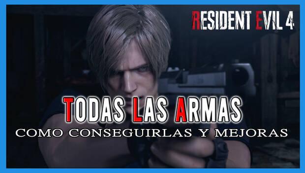 Resident Evil 4 Remake - Armas
