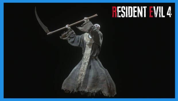 Resident Evil 4 Remake - Enemigos y jefes: Fanático con guadaña