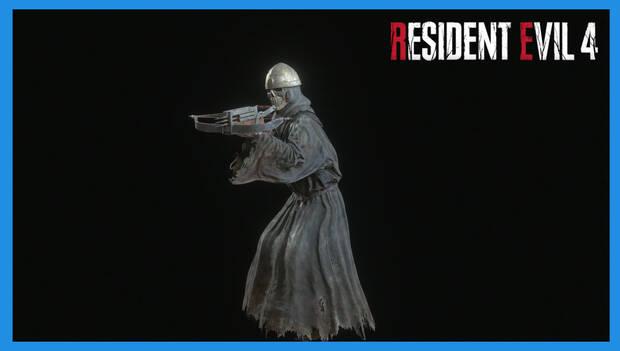 Resident Evil 4 Remake - Enemigos y jefes: Fanático con ballesta