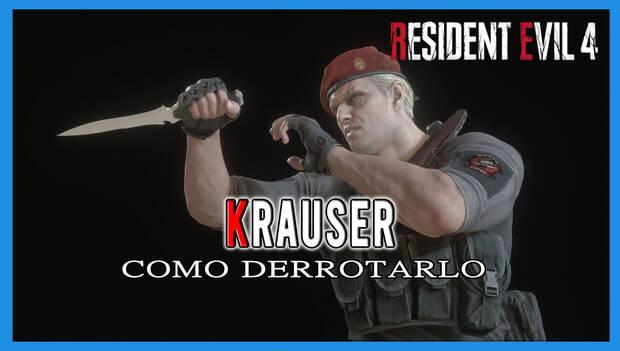 Resident Evil 4 Remake - Enemigos y jefes: Krauser