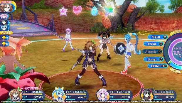 Neptunia es el juego perfecto para tener de invitadas a las chicas de Sega Hard Girls.