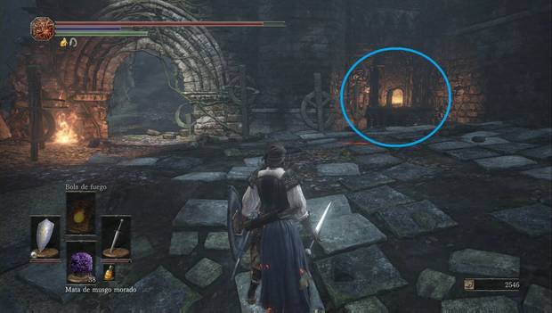 Dark Souls III - Torreón de Farron: primer horno para apagar en el Torreón de Farron