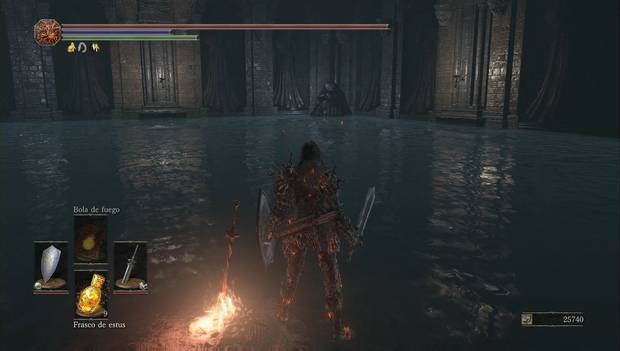 Dark Souls III - Irithyll del Valle Boreal: cadáver del Archidiácono McDonell