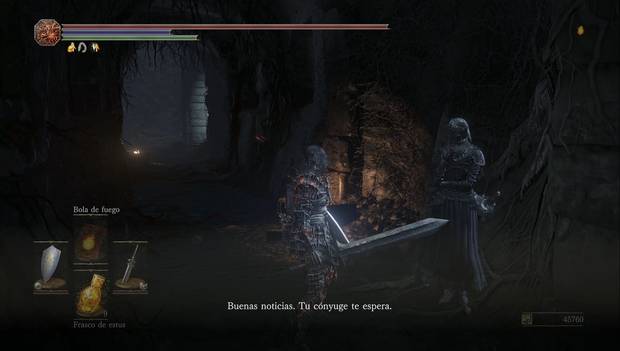 Dark Souls III - Irithyll del Valle Boreal: Yuria nos confirma que nuestro cónyuge nos espera