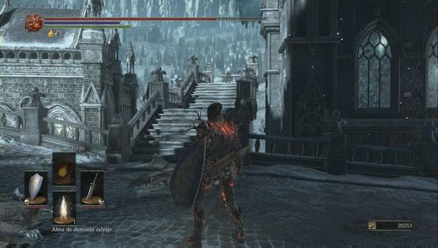 Dark Souls III - Irithyll del Valle Boreal: fragmento grande de titanita en la calle principal
