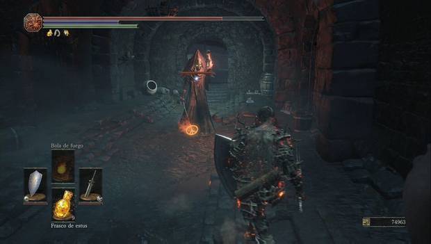 Dark souls III - Mazmorra de Irithyll: uno de los carceleros de la mazmorra