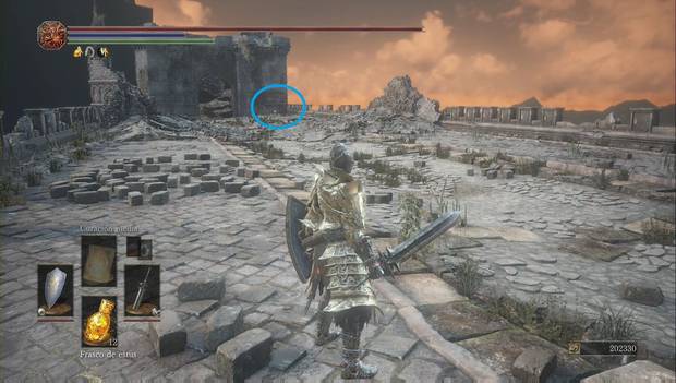 Dark Souls 3 - Pico del Archidragón: set de Havel en el camino de los sacrificios