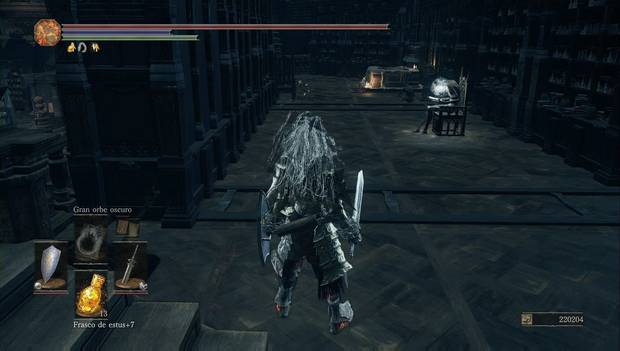 Dark Souls 3 - Gran Archivo: atajo a la piscina de cera y cadáver con el Anillo de erudito