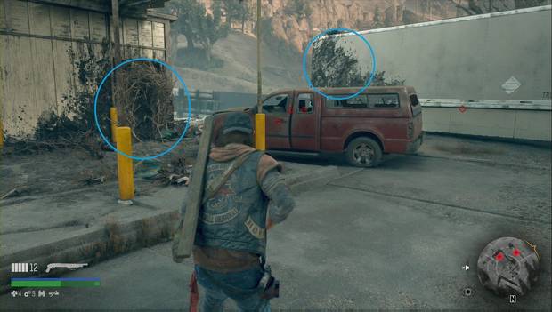 Days Gone - ¿Qué quieres, palmarla?: ubicación de los dos primeros nidos