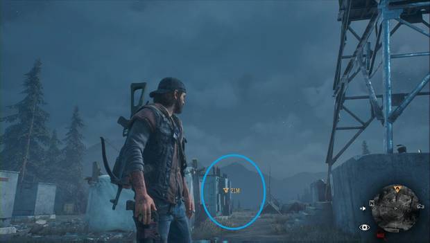 Days Gone - Que ningún patriota pase hambre: generador destrozado junto a la torre de comunicaciones