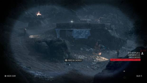 Days Gone - Campamento de emboscadores de Horse Creek: enemigos desde la cobertura inicial antes del campamento