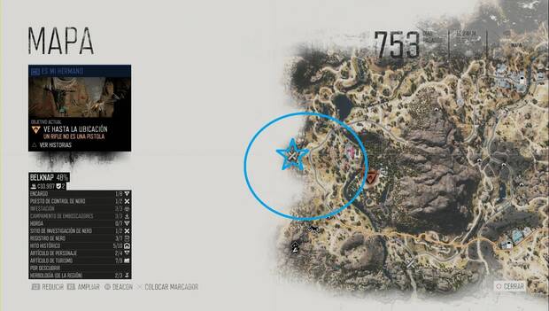 Days Gone - Campamento de emboscadores de Black Crater: localización del puesto de investigación de NERO