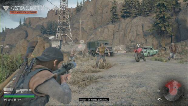 Days Gone - Todo el mundo tiene que currar: los zánganos atacan a Deacon