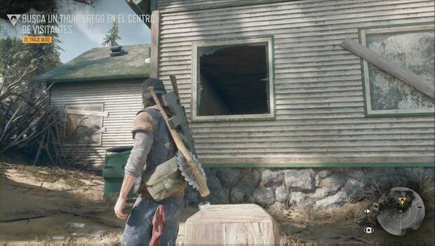 Days Gone - Te traje algo: ventana abierta en la pared oeste del centro de visitantes