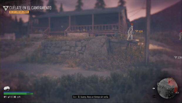 Days Gone - No voy a matar a nadie: enemigo distraído por una piedra