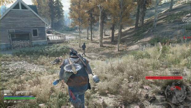 Days Gone - Campamento de emboscadores de Deerbon: guardia desprevenido
