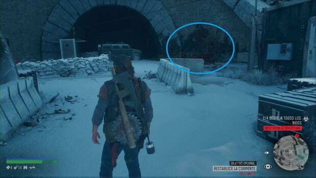 Days Gone - Infestación de Berley Lake: tercer nido de infestación