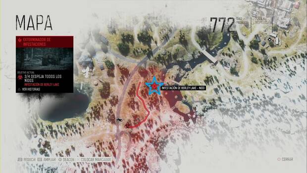 Days Gone - Infestación de Berley Lake: quinto nido de infestación