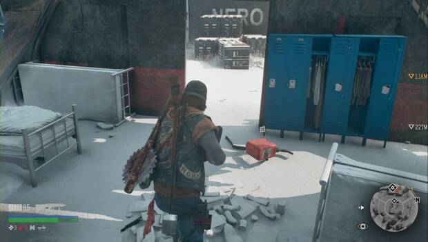 Days Gone - Puesto de control del Túnel Santiam: lata de gasolina en la tienda de campaña