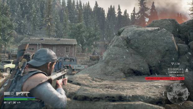 Days Gone - Campamento de emboscadores de Berley Lake: espera a que vengan a por ti