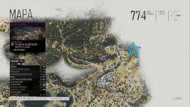 Days Gone - Necesito tu ayuda: localización de uno de los sitios de investigación de NERO