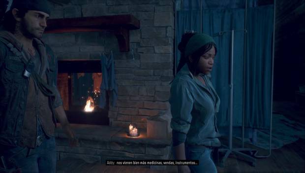 Days Gone - Camp Sherman está hasta arriba: Addy necesita material médico
