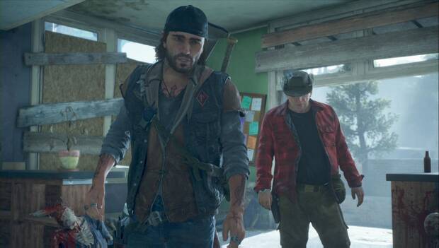 Days Gone - Lo que hicieron: Deacon y Mike entran en el edificio federal de Camp Sherman
