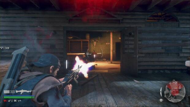 Days Gone - Llegada a la ciudad: dispara a los enemigos cuando salgan de la casa