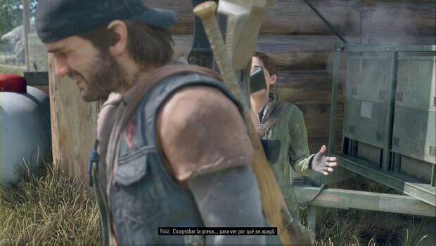 Days Gone - Tengo trabajo para ti: Rikki explica por qué quiere comprobar el embalse de la presa