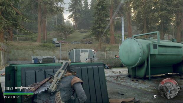 Days Gone - Ahí es cuando lo supe: enemigo pesado con una ametralladora ligera