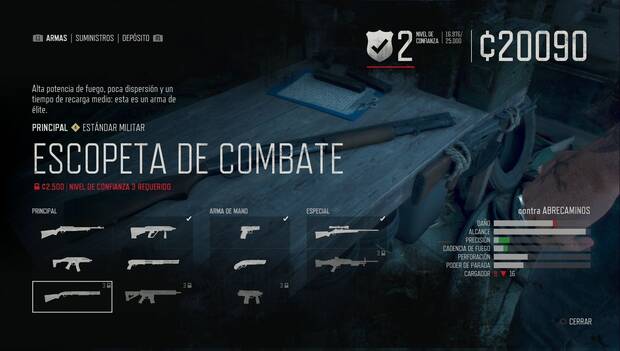 Days Gone - Escopeta de combate