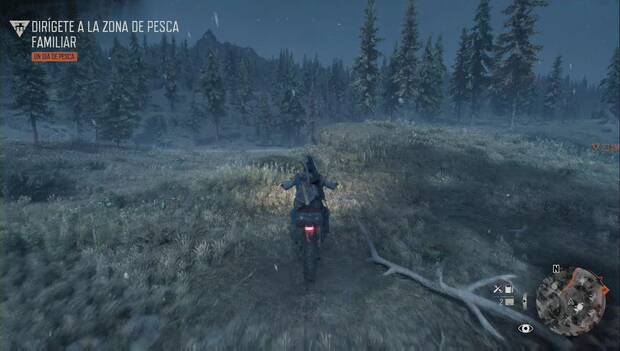 Days Gone - Un día de pesca: ve en moto hasta el objetivo