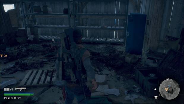 Days Gone - Líneas sin cruzar: localización de la caja de bengalas