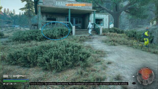 Days Gone - Me retorciste el brazo: arbustos frente a la segunda casa