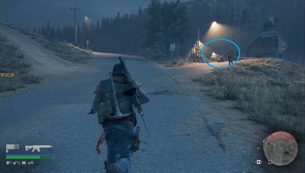 Days Gone - Debí sponerlo: moto custodiada por los RIP de la zona