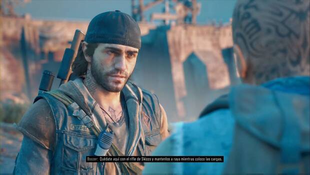 Days Gone - Esa es la idea: Boozer colocará las cargas mientras tú usas el rifle de francotirador