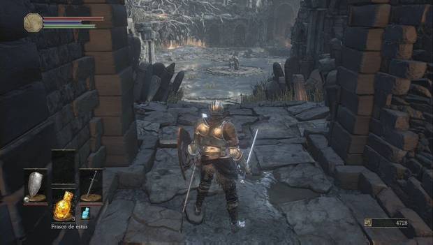 Dark Souls 3 - Cementerio de ceniza: plaza de Iudex Gundyr