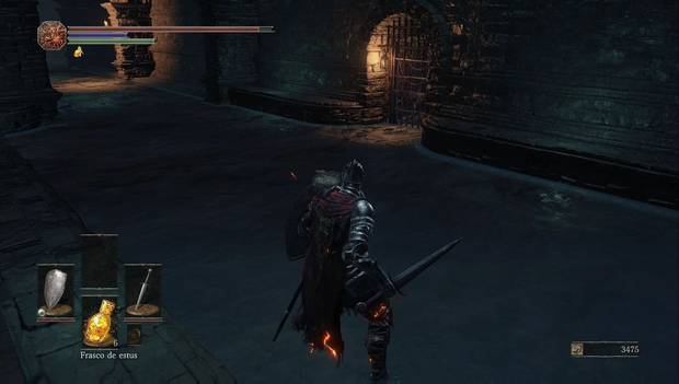 Dark Souls III - Asentamiento de no muertos: Puerta cerrada en las alcantarillas