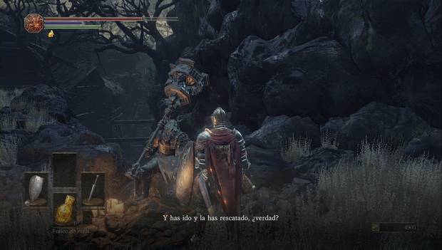 Dark Souls III - Asentamiento de no muertos: Eygon de Carim asegura que nos ayudará en nuestra misión