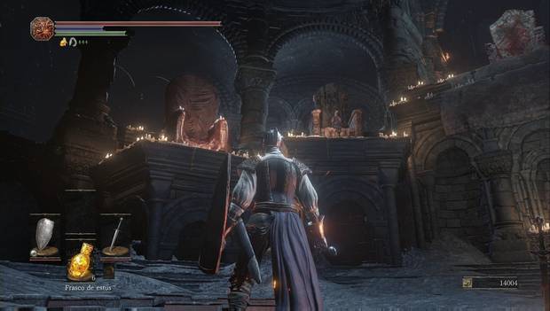 Dark Souls III - Asentamiento de no muertos: Ludleth en el Santuario de Enlace del fuego