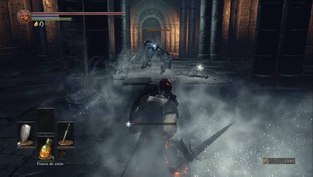 Dark Souls III - Asentamiento de no muertos: uno de los caballeros de Irithyll