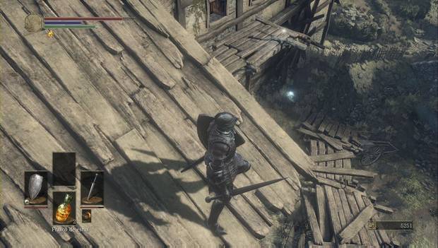 Dark Souls III - Asentamiento de no muertos: Lagarto brillante de la gema afilada