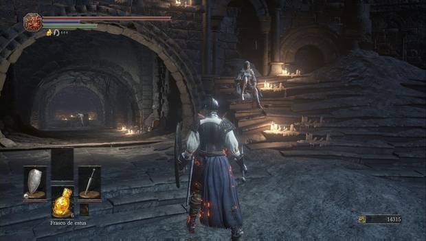 Dark Souls III - Camino de los Sacrificios: Sirris ha aparecido en el Santuario de Enlace del Fuego