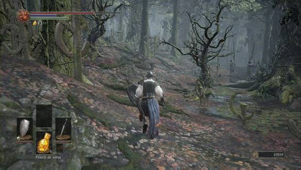 Dark Souls III - Camino de los sacrificios: orilla izquierda del pantano