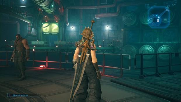Final Fantasy VII Remake - Capítulo 17: puerta 02 del laboratorio