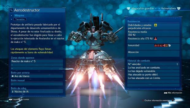 Final Fantasy VII Remake - Aerodestructor