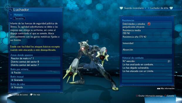 Final Fantasy VII Remake - Luchador