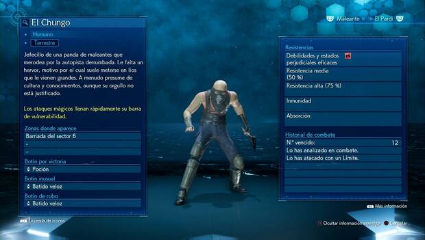 Final Fantasy VII Remake - El Chungo